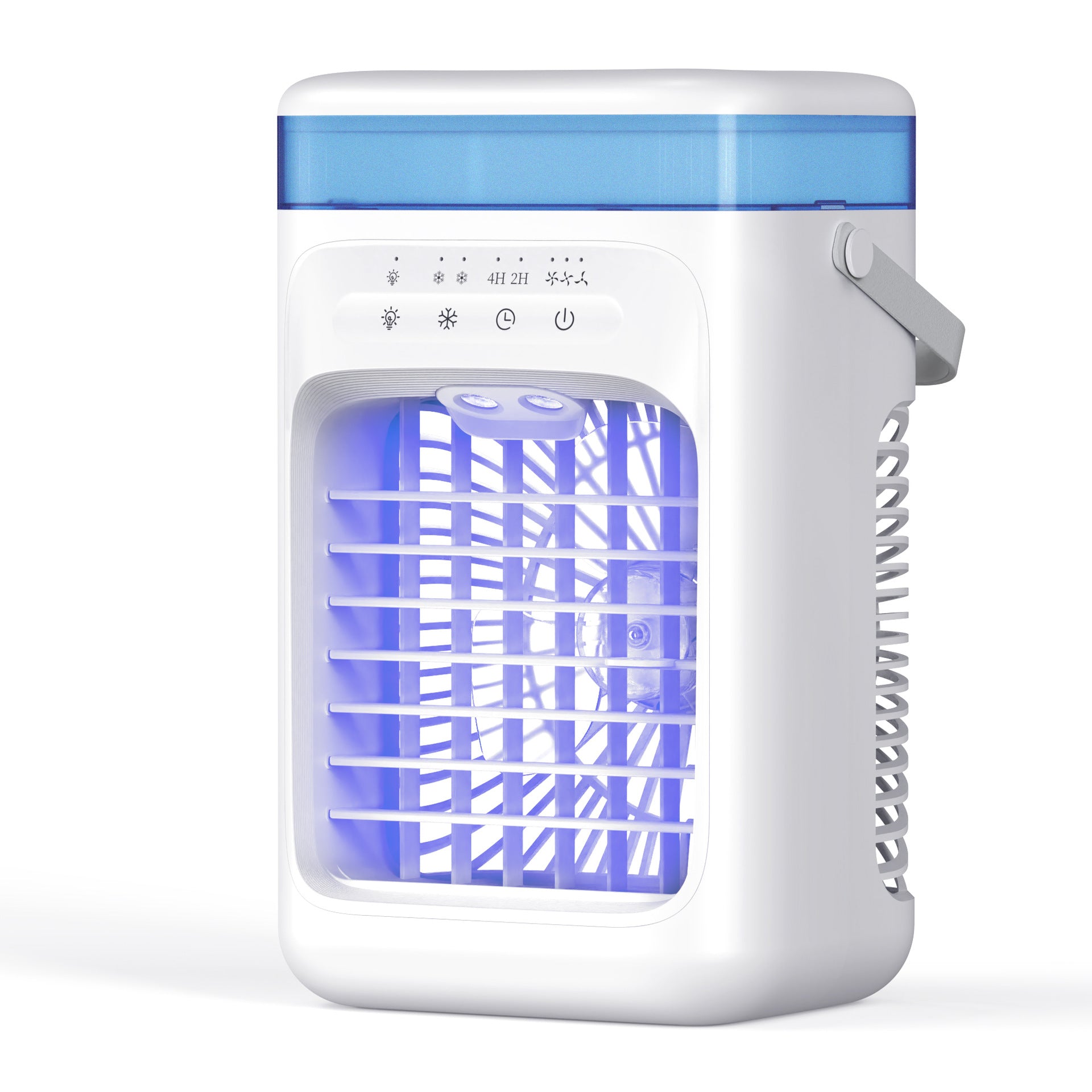 Portable USB Misting Desk Fan with Humidifier and Night Light